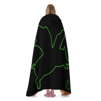 Thumbnail for OOTO - THE DREADED PIG BAT (WILBUR STRIKES) - SF_F15 Hooded Blanket - 1 COLOR - 2 SIZES -