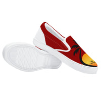 Thumbnail for OOTO - PALM SUNRISE - D31 Slip-on Shoes - Mens or Womens - White soles - 1 COLOR -