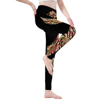 Thumbnail for OOTO - GLYPHIC EN HALTED PHASE X2 NB - D48 All-Over Print Yoga Leggings - 1 COLOR -