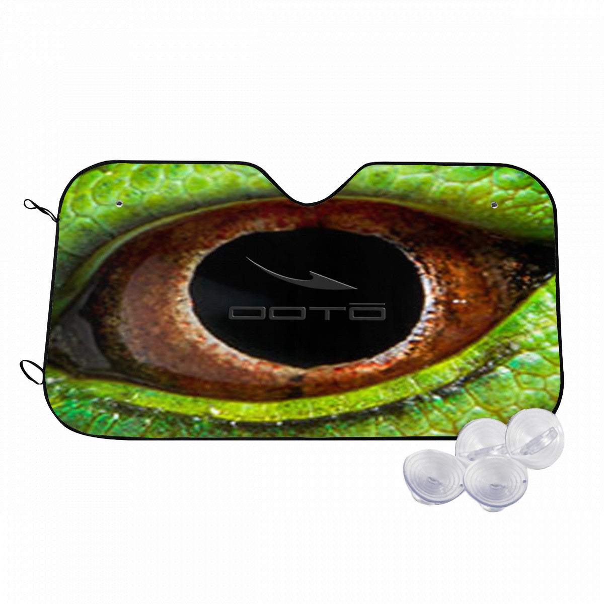 OOTO - REPTILES EYE - HC_T36 Car Windshield Sunshade (multi-size) - 2 SIZES - 1 COLOR -