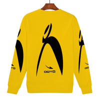 Thumbnail for OOTO - BIG STEPPIN GLYPHIC - BK/MZ - D85 Men's All Over Print Sweatshirt - 1 COLOR -