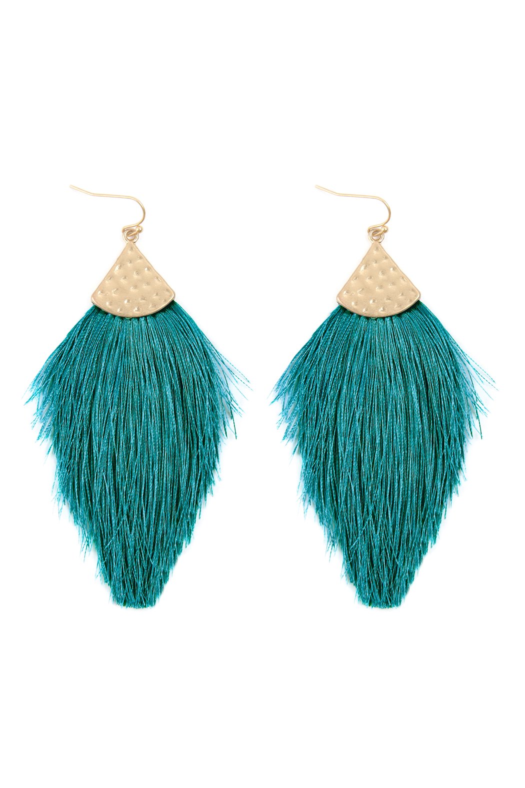 Thread Tassel Drop Earrings - 15 COLORS -