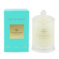 Thumbnail for GLASSHOUSE - Triple Scented Soy Candle - Lost in Amalfi (Sea Mist) -