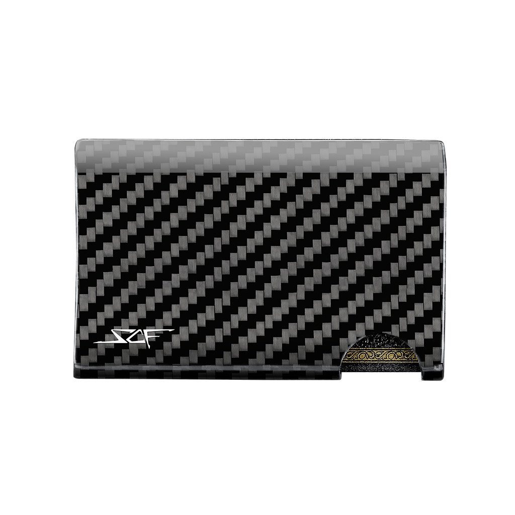 Simply Carbon Fiber - Real Carbon Fiber Cash & Card Slim Wallet -