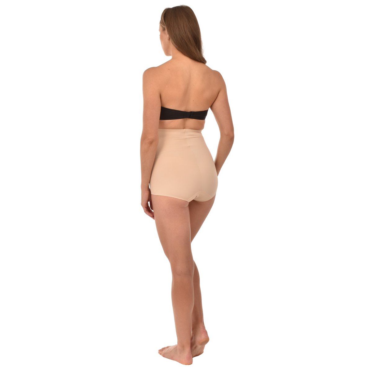 High Waist Full Brief Shaper - Nude -