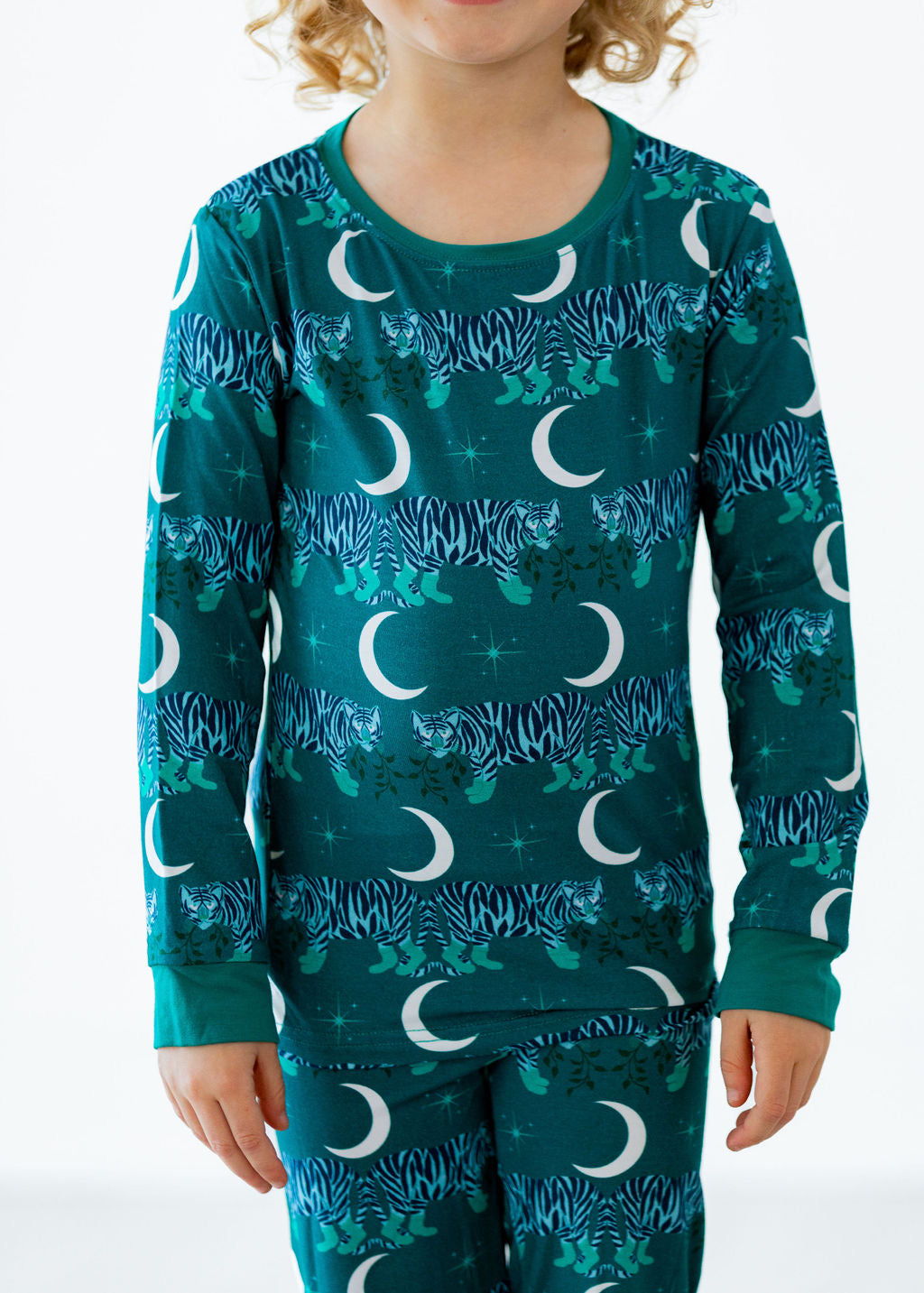 Eclipse Kids - Midnight Tigers - Long Sleeve 2 Piece Set -