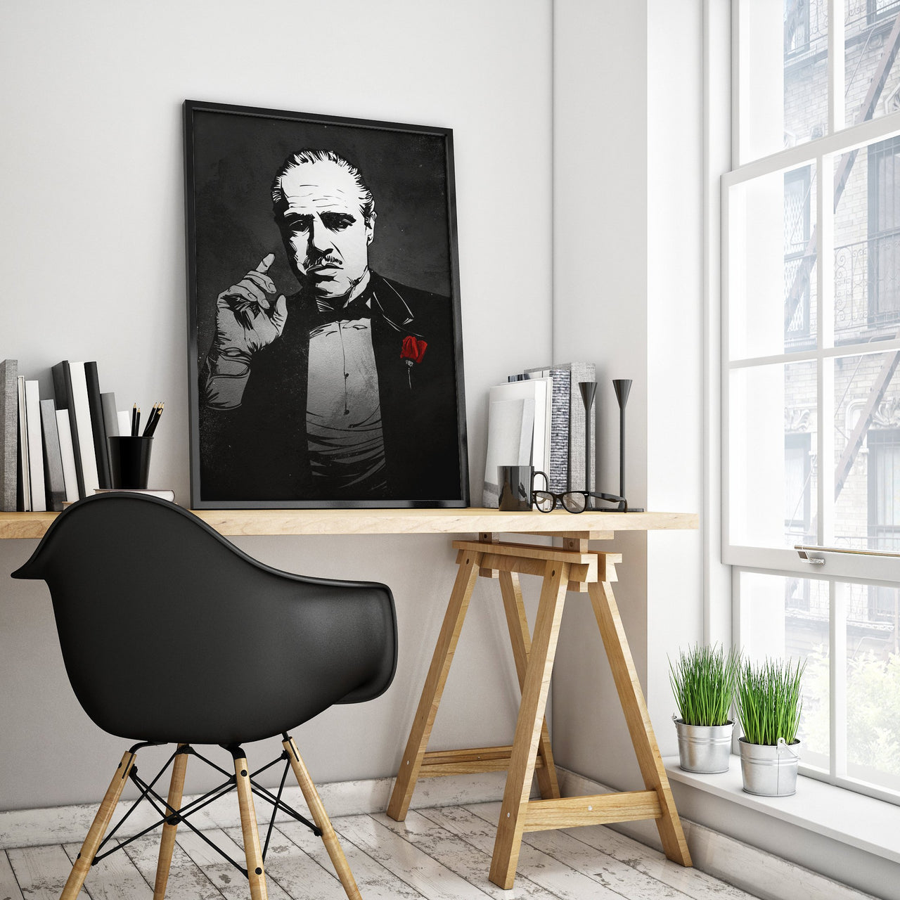 Don Corleone "The Godfateher" poster - USA printed - 4 SIZES -