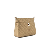 Thumbnail for GUNAS NEW YORK - Koi - Gold Quilted Vegan Leather Purse - 1 COLOR -