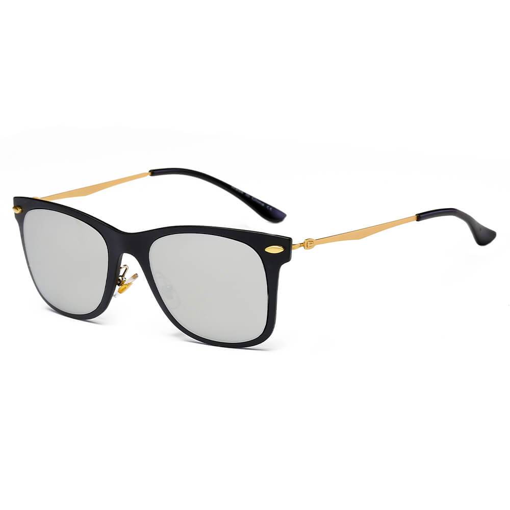 DUGALD | D31 - Classic Horn Rimmed Rectangle Fashion Sunglasses - 4 COLORS -