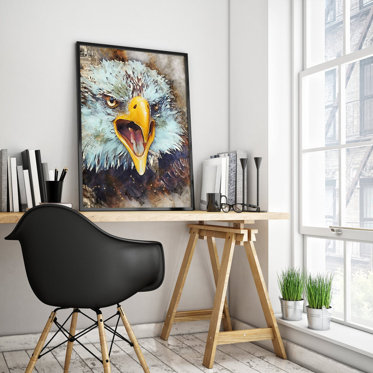 Eagle - Poster - USA Printed - 4 SIZES -