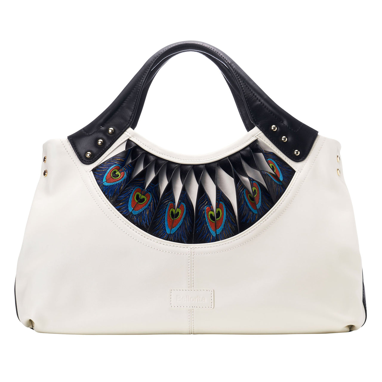 Feather White Tote - 1 COLOR -