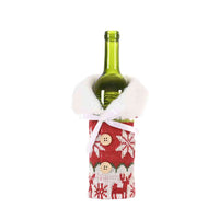 Thumbnail for Snowflake Wine Bottle Cover - 8.3