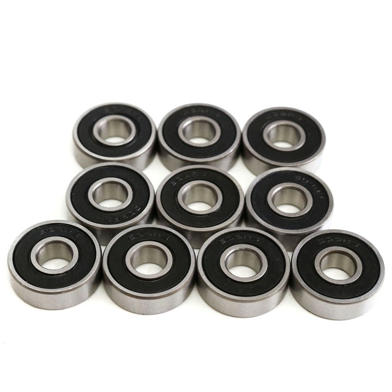 10PCS  608 2RS Bearing 8*22*7 Mm Skateboard Wheels Bearings Miniature Skate Roller 608-2rs 608 RS - [19 DAY DELIVERY] -