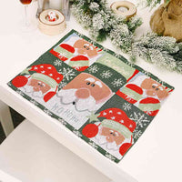 Thumbnail for Assorted 2-Piece Christmas Placemats - 2 PCS. - CHOOSE 1 GET 1 RANDOM PICK - [5-10 DAY DELIVERY] - T - 4 PATTERNS/COLORS -