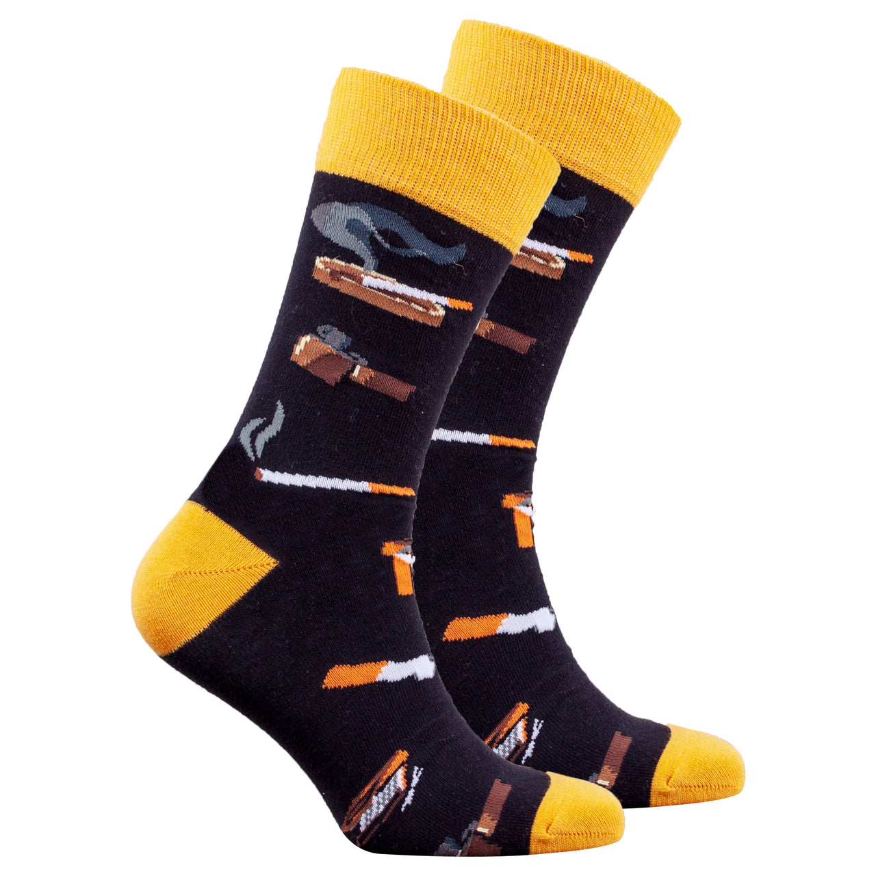 Men's Tobacco Socks - 1 COLOR -