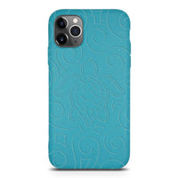 Thumbnail for MMORE - Ocean Turtle -  Biodegradable Phone Case - Ocean Blue and Black - FITS 20 PHONES - FIND YOURS! -