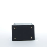 Thumbnail for Amber Leather Bucket Purse Black -