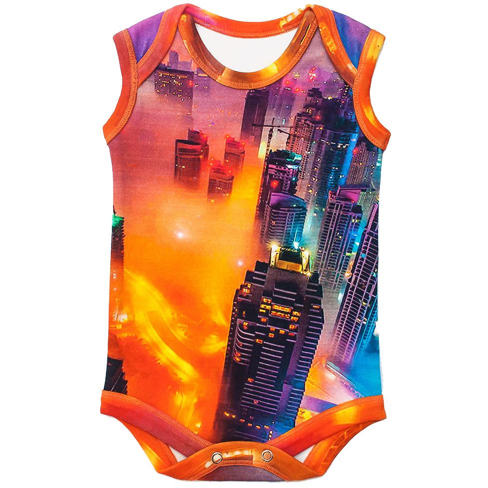 Bodysuit - Sleeveless - City Fog -