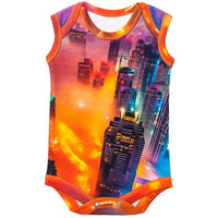 Thumbnail for Bodysuit - Sleeveless - City Fog -