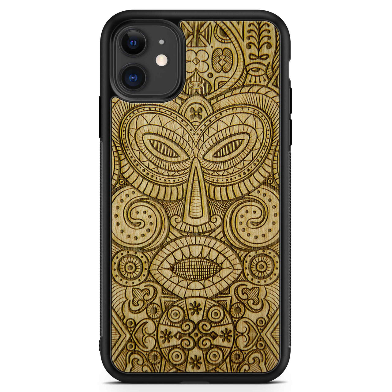 MMORE - Tribal Mask - Wooden phone case - FITS 56 PHONES - FIND YOURS! -