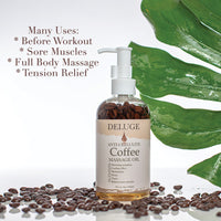 Thumbnail for DELUGE - Anti-Cellulite Coffee Massage Oil - 8oz to 1GAL -