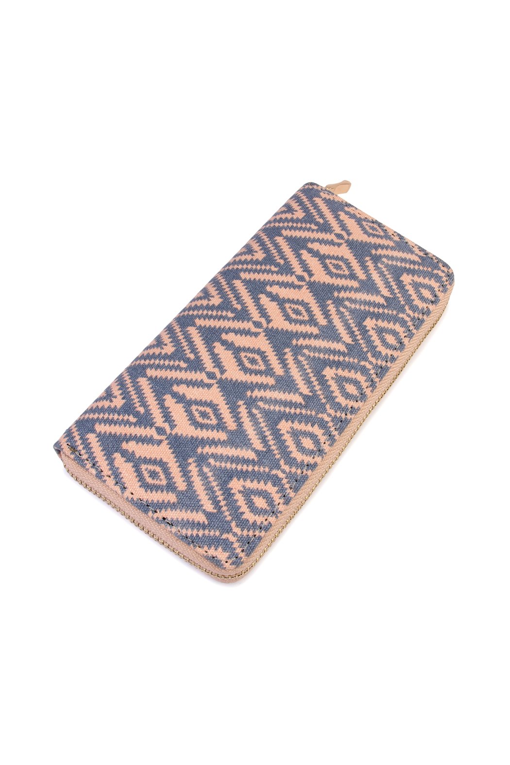 Chevron Zipper Wallet - 3 COLORS -