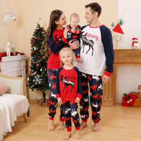 Thumbnail for MEN MERRY CHRISTMAS Graphic Top and Reindeer Pants Set - T -