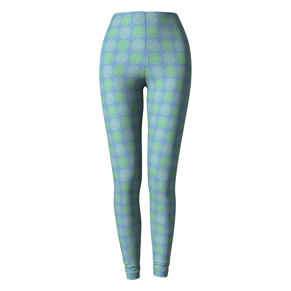 Summer Ties - Sand Dollar Leggings - 1 COLOR -