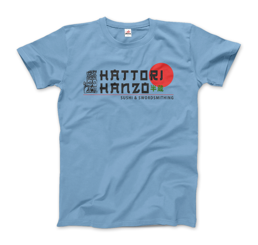 Hattori Hanzo, Sushi and Swordsmithing From Kill Bill T-Shirt - 6 COLORS -