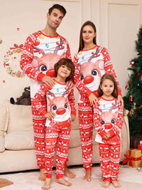 Thumbnail for KIDS Christmas Long Sleeve Top and Pants Set - T -