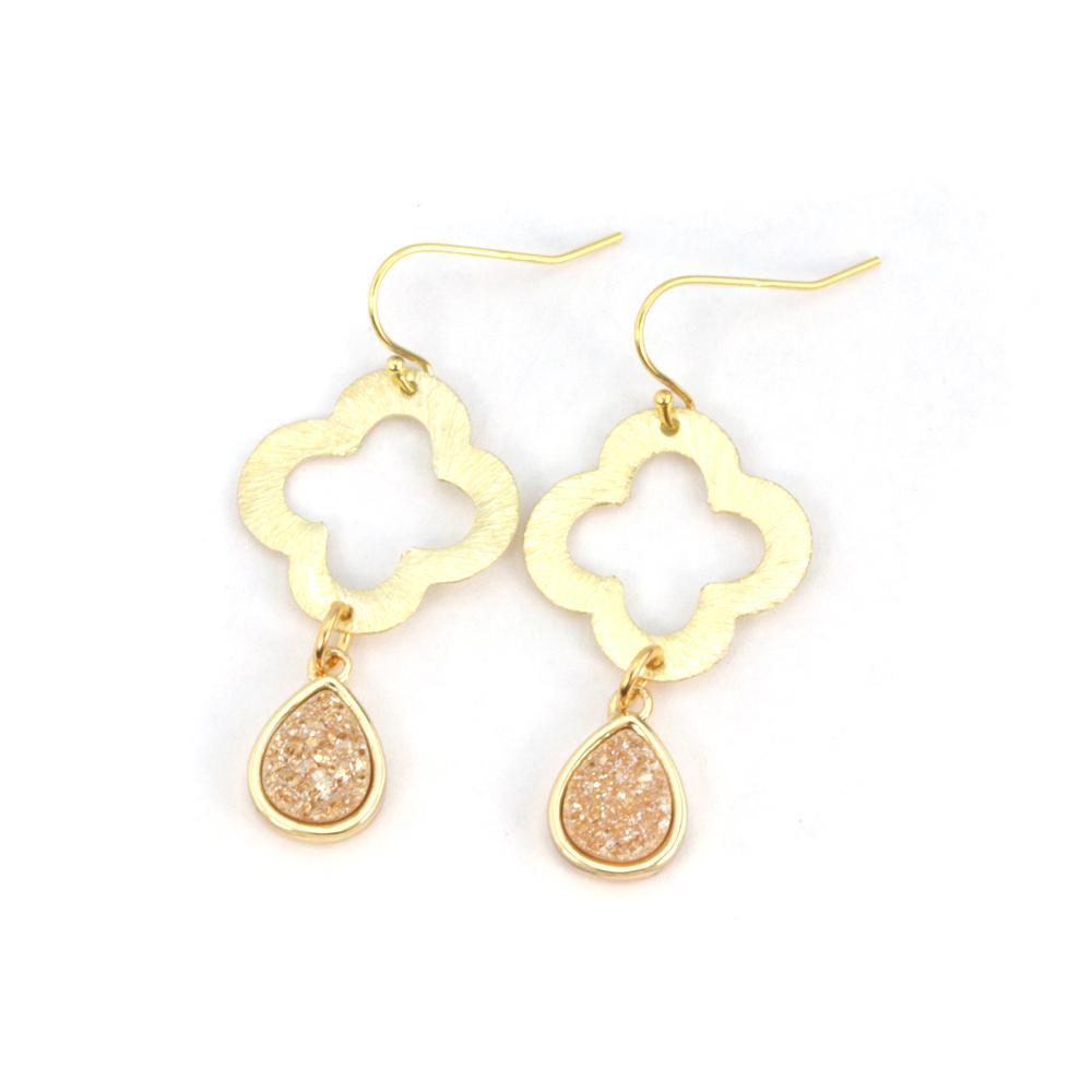 Christie Jean - Lucky Druzy Earrings - 5 COLORS -