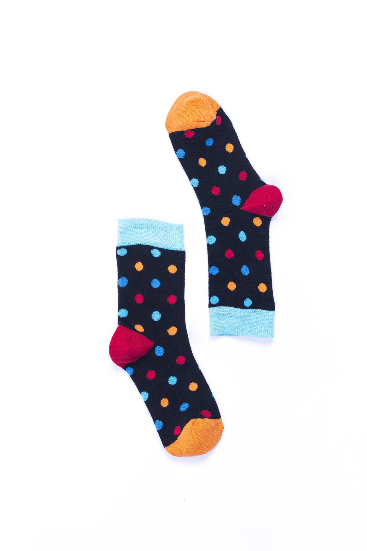 Women's Black Sky Dot Socks - 1 COLOR -