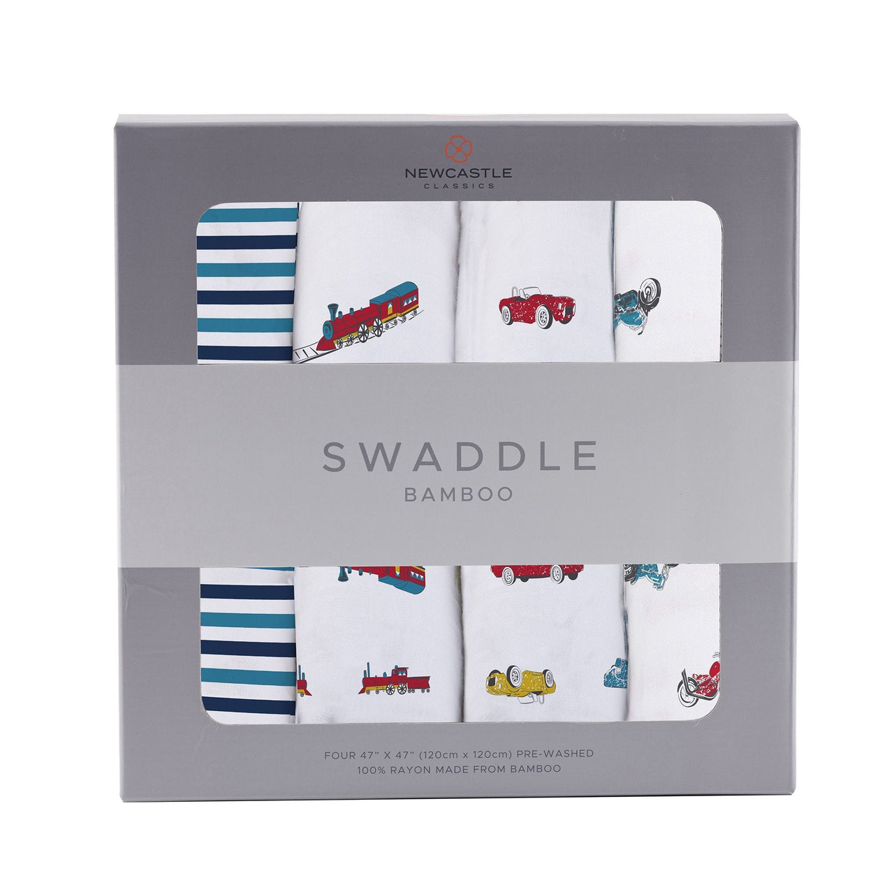 Newcastle - Ultimate Road Trip Swaddle 4 Pack -