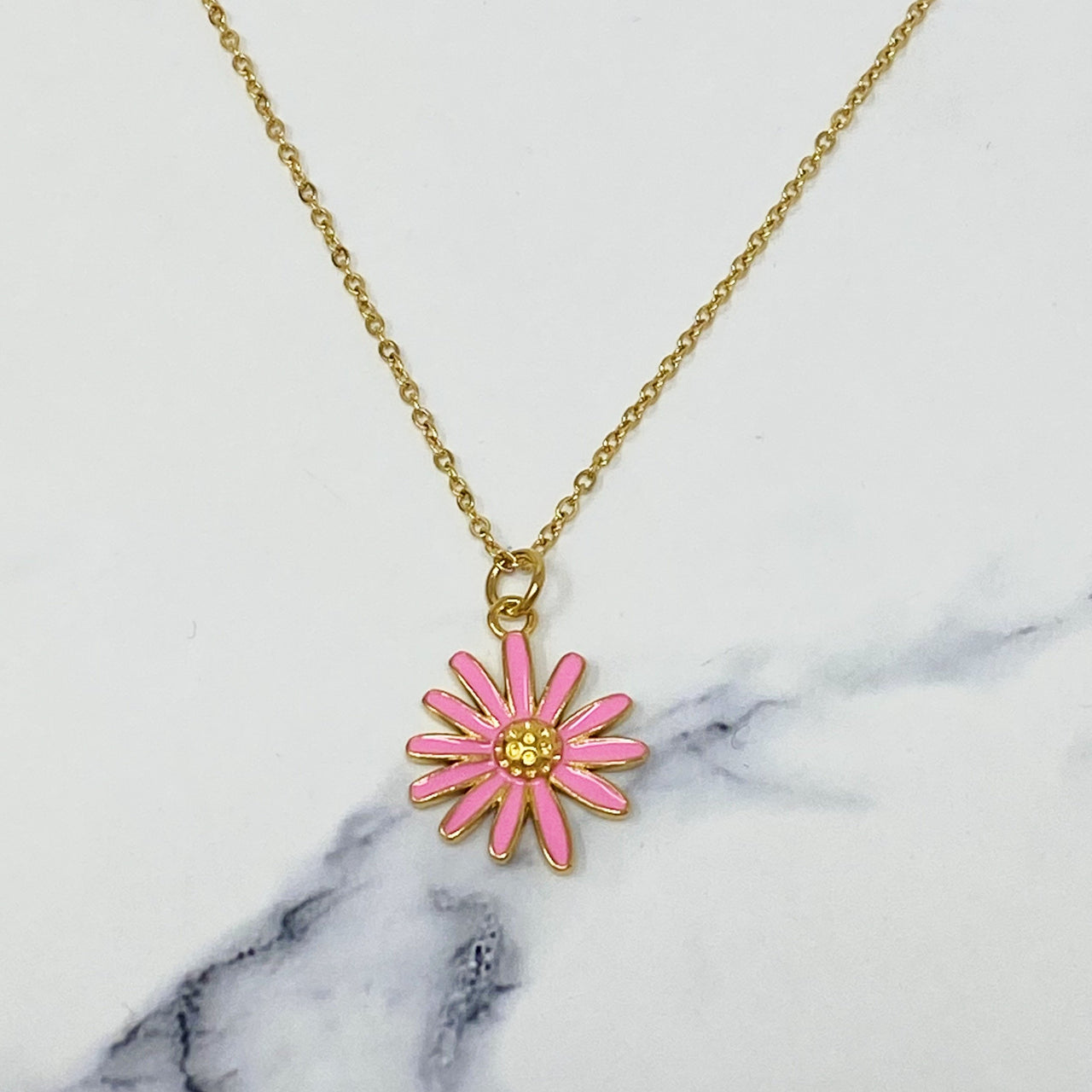 Ellison & Young- Sweet Daisy Necklace - 3 COLORS -