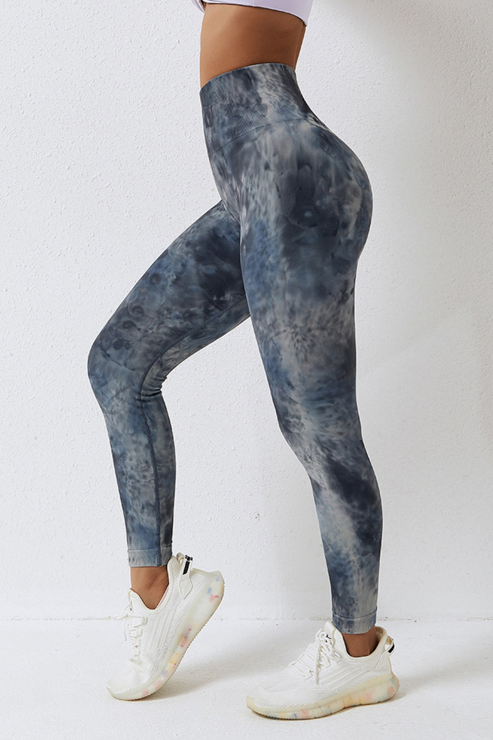 High Waist Tie-Dye Long Sports Pants - T - 8 COLORS -