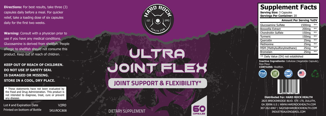 Ultra Joint Flex - Joint Pain Relief and Flexibility