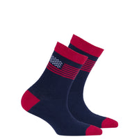 Thumbnail for Kids USA Flag Socks - 1 COLOR -