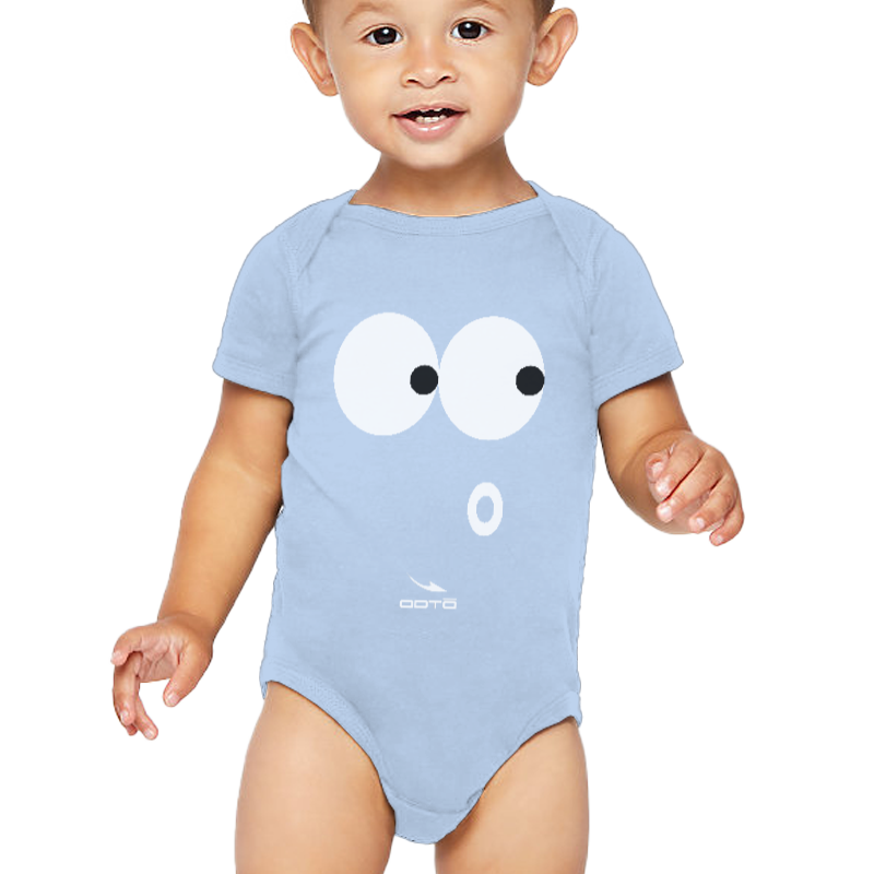 OOTO - EYE SEE - OH OH! - Infant Unisex Premium Soft Cotton Bodysuit - 6 / 24 MOS - 4 COLORS -