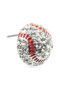 Thumbnail for Fashion Sports Rhinestone Earrings - Style 1 -