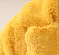 Thumbnail for Sharon Tatem - Faux Fur Coat - Elegant Fluffy Thick Warm Artificial Fur Coat - 8 COLORS -