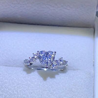 Thumbnail for 1 Carat Moissanite 925 Sterling Silver Ring