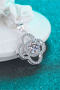 Thumbnail for 1 Carat Moissanite 925 Sterling Silver Necklace