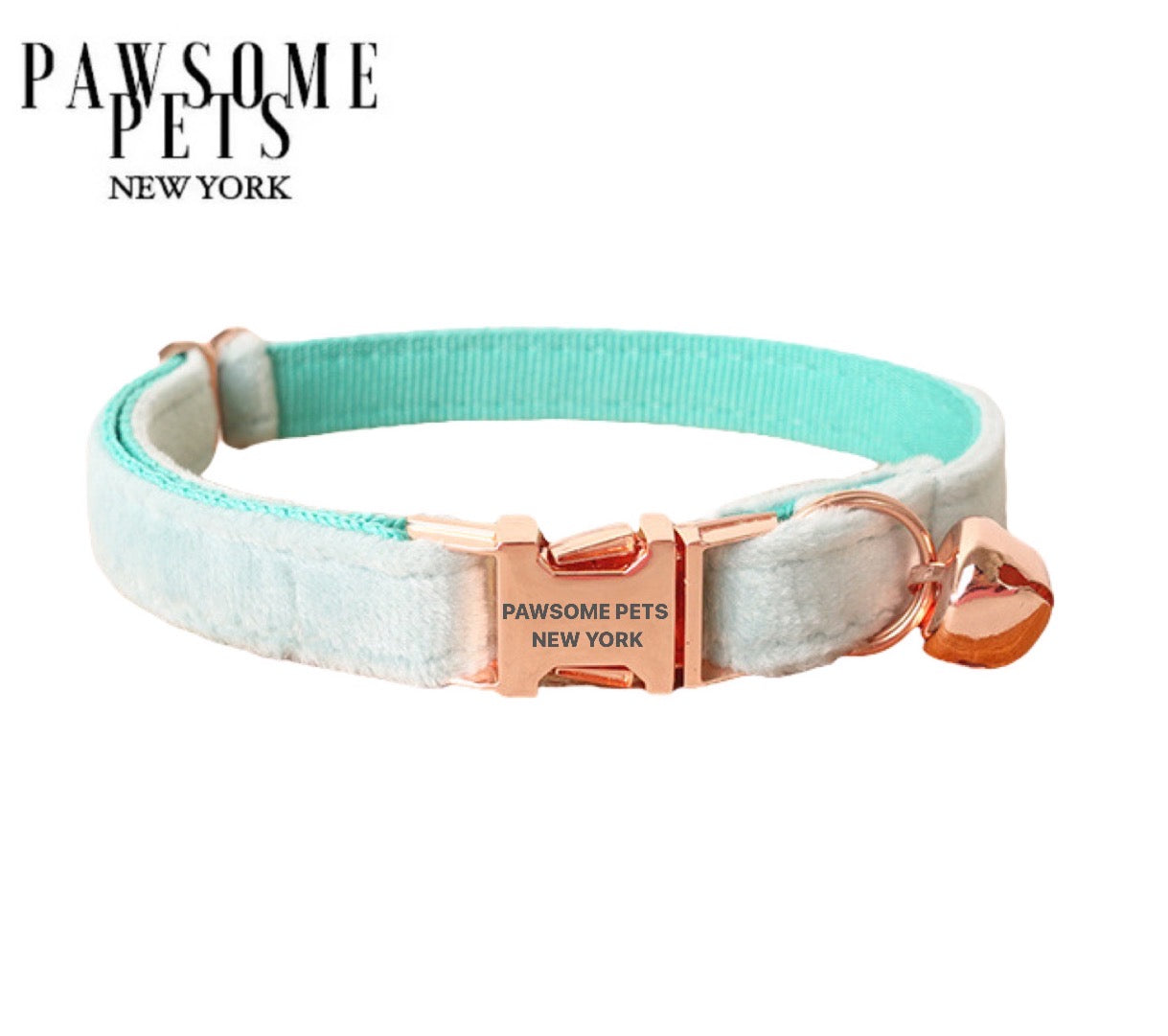 Dog & Cat Collar - Mint Green Marshmallow -