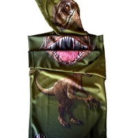 Thumbnail for Mouthman - RAPTOR Dino 3D Hoodie Sport Shirt - YOUTH SIZES ONLY - 6 SIZES -