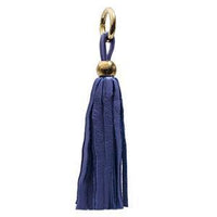 Thumbnail for ClaudiaG - Purse Leather Tassel - Blue-Grey - 1 COLOR -