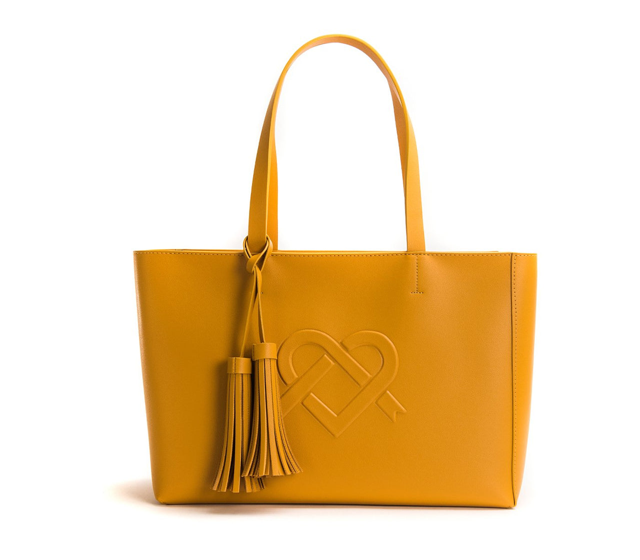 GUNAS NEW YORK - Tippi - Mustard Vegan Tote Bag - 1 COLOR