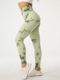 Thumbnail for Printed High Waist Active Leggings - T - 5 COLORS -