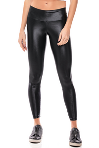 Thumbnail for Hellokini - Tandra Black Glossy Legging - 1 COLOR -