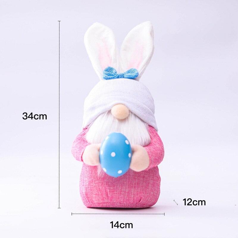 New Easter Gnome Rabbits - Handmade Reusable Home Decoration - Spring Bunny Ornaments - [14-20 DAY DELIVERY] - MULTIPLE TYPES & COLORS - CHECK US OUT! -