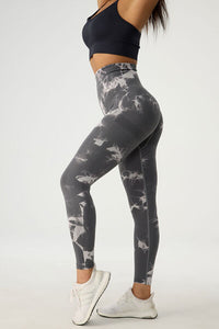 Thumbnail for Tie-Dye High Waist Active Leggings - T - 10 COLORS -